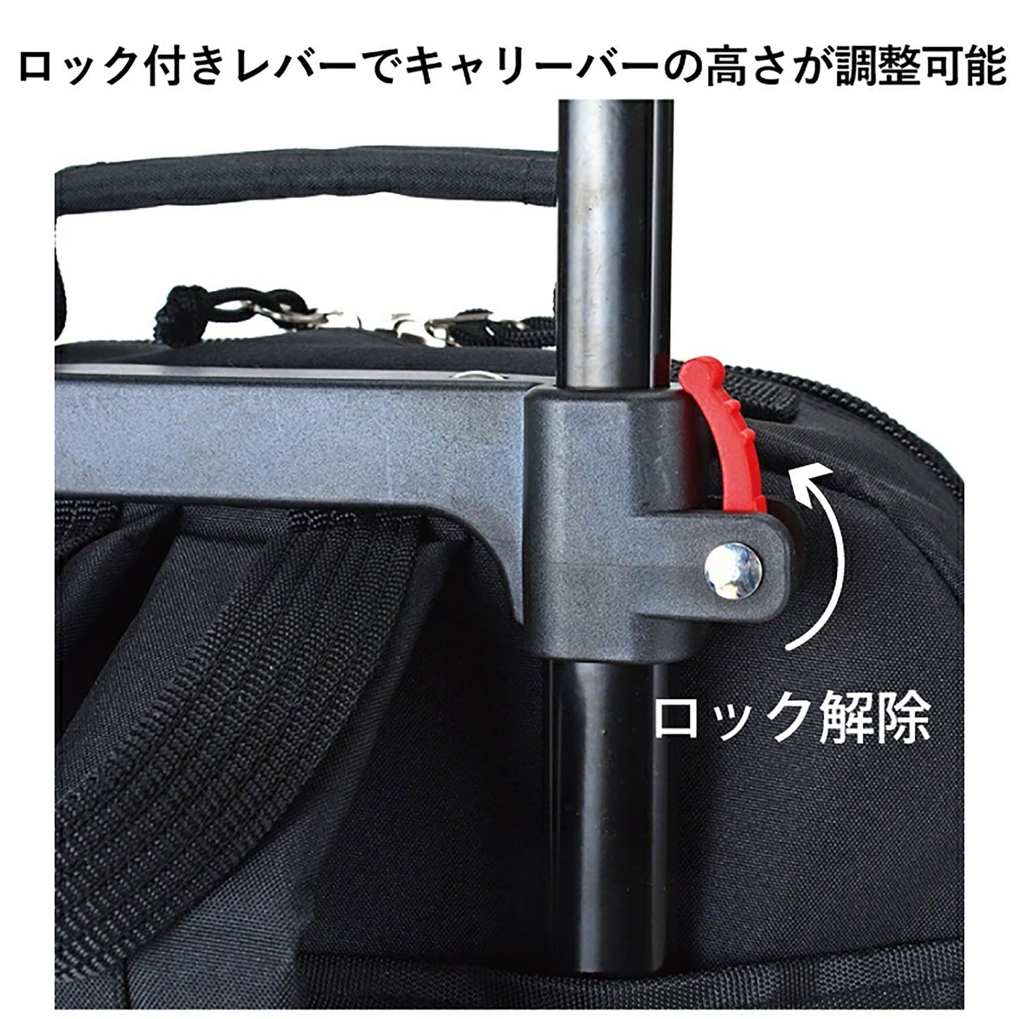 ＳＡＸＯＮ　２ＷＡＹ　ビジネスリュックキャリー　５２１９　ブラック