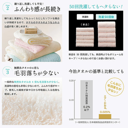 エアーかおる　べビマム　マルチタオル　３４×１２０　赤ちゃん用　柔らかい　繊細　そよ風ブルー