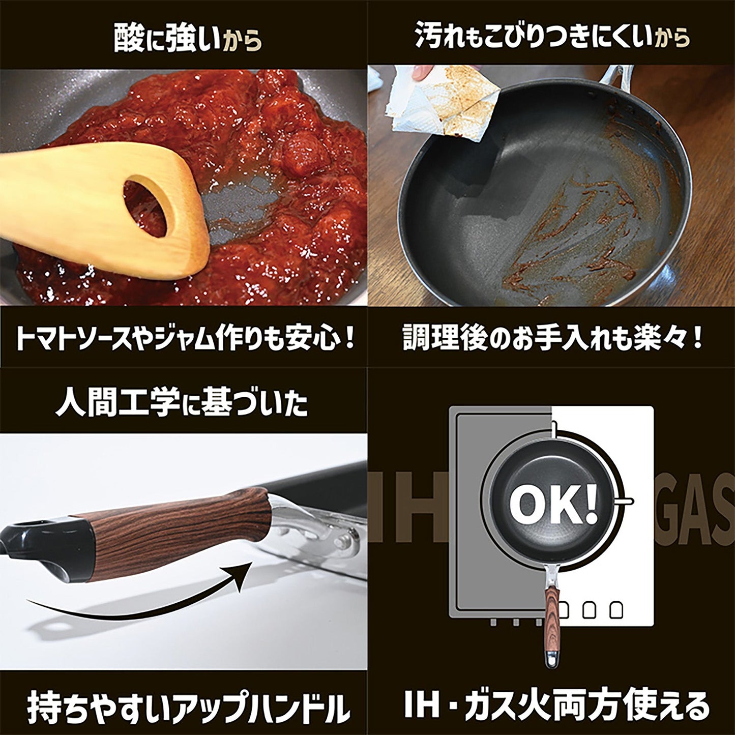 ＴＯＫＹＯ　ＬＭ　フライパン　２８ｃｍ深型　