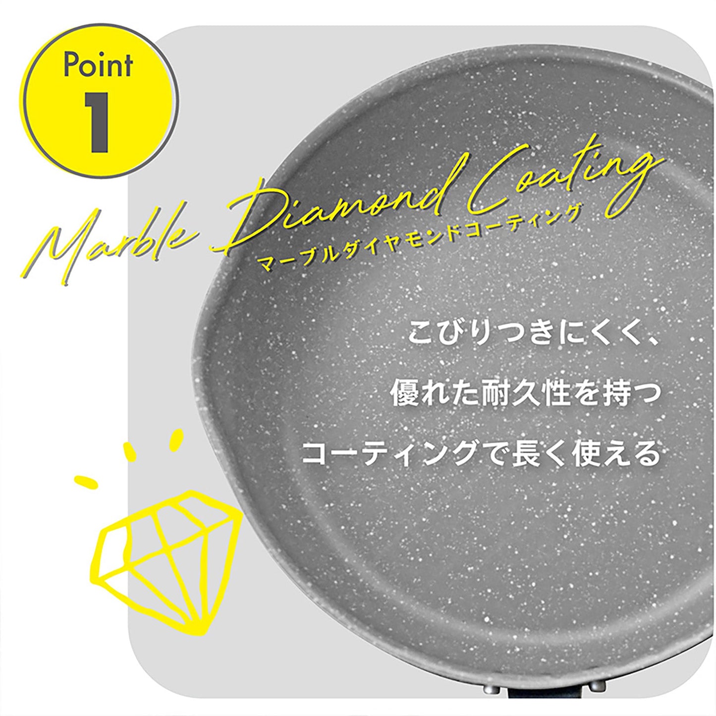 ｅｖｅｒｙ　Ｕ．　軽量フライパン　注ぎ口付き　２０ｃｍ