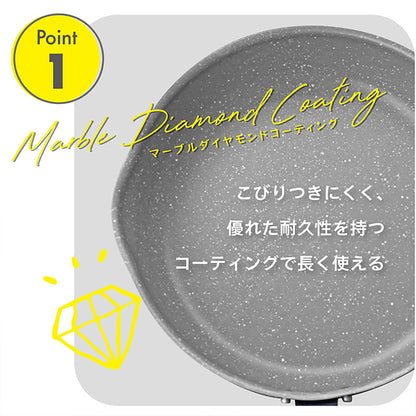ｅｖｅｒｙ　Ｕ．　軽量フライパン　注ぎ口付き　２０ｃｍ