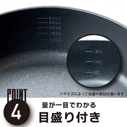 ｅｖｅｒｙ　Ｕ．　深型フライパン　２６ｃｍ＋２８ｃｍセット