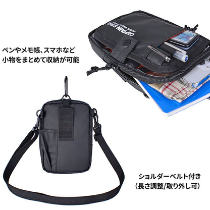 ＣＡＰＴＡＩＮ　ＳＴＡＧ　３ＷＡＹショルダーバッグ　１３３５　カーキ
