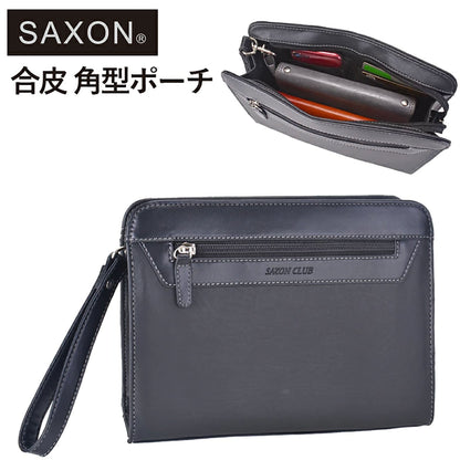 ＳＡＸＯＮ　角型ポーチ　５２３２　ブラック