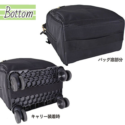 ＳＡＸＯＮ　ｃｕｅ　２ｗａｙ　ショッピングキャリーバッグ　５２３３　ブラウン