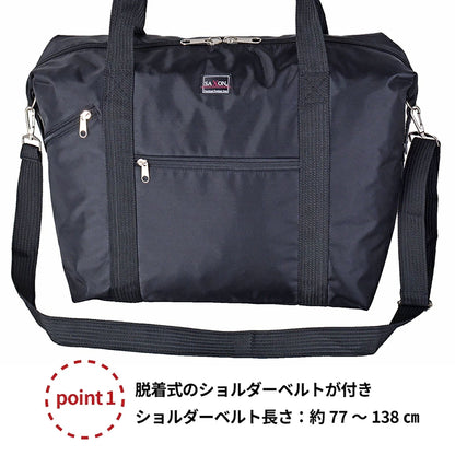 ＳＡＸＯＮ　２ＷＡＹボストンバッグ　３５Ｌ　５２３４　ブラック