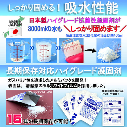 非常用簡易トイレ８０回セット