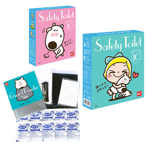 LEMON & SUGER　レモン＆シュガー　簡易トイレ１０回分セット　ポンチョ付き