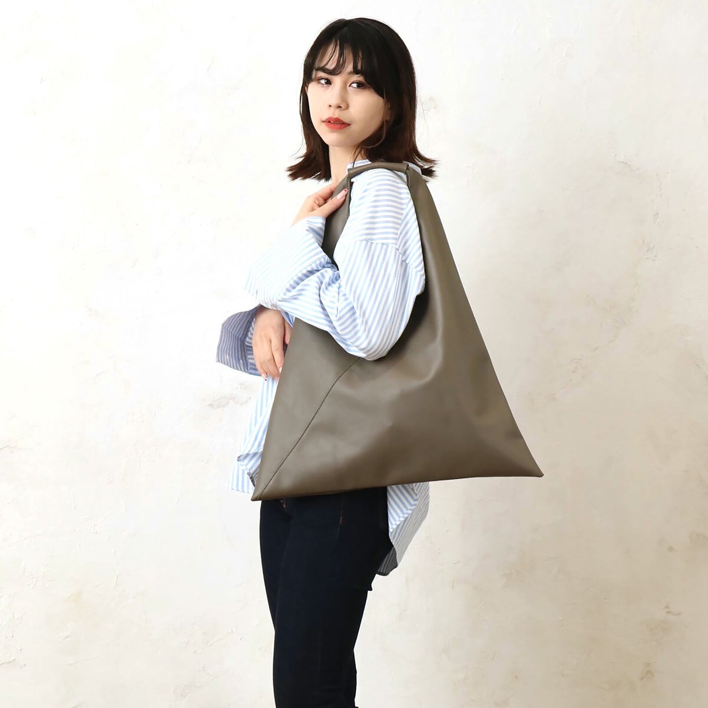 サンカクトート　バッグ　ＢＫ