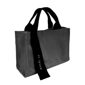 オッドハンドルトート　チャコールグレー／ＢＫ