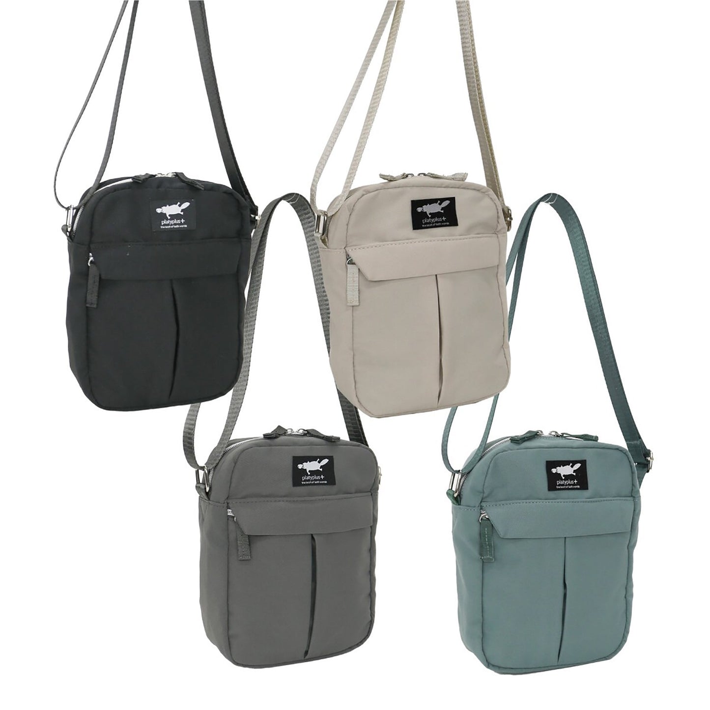 マットツイル縦型ポシェット　ＬＢＥ