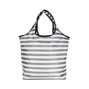 コンパクト保冷保温エコバッグ　ボーダー／ＧＹ