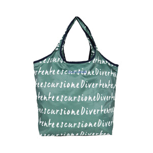 コンパクト保冷保温エコバッグ　ロゴ／ＧＲ