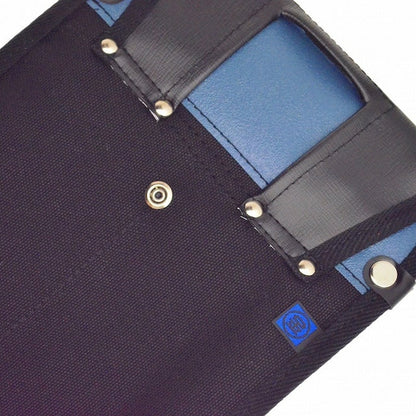 腰袋　内側ポケット付帆布　ＹＫ－０１　黒
