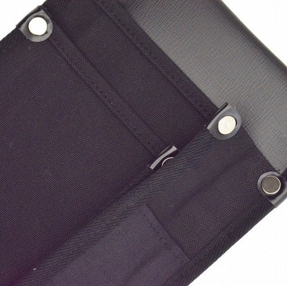 腰袋　内側ポケット付帆布　ＹＫ－０１　黒