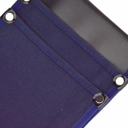 腰袋　内側ポケット付帆布　ＹＫ－０２　紺