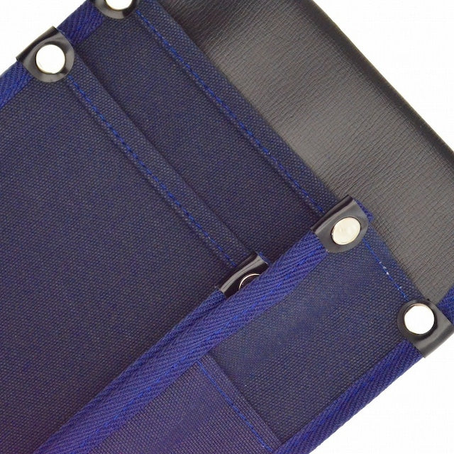 腰袋　内側ポケット付帆布　ＹＫ－０２　紺