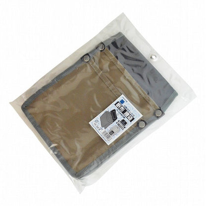 腰袋　内側ポケット付帆布　ＹＫ－０４　灰