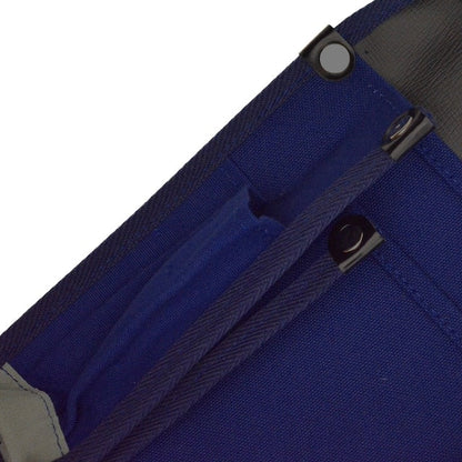 腰袋　内側ポケット付帆布　ＹＫ－０６　青