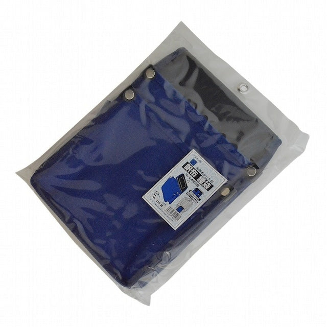 腰袋　内側ポケット付帆布　ＹＫ－０６　青