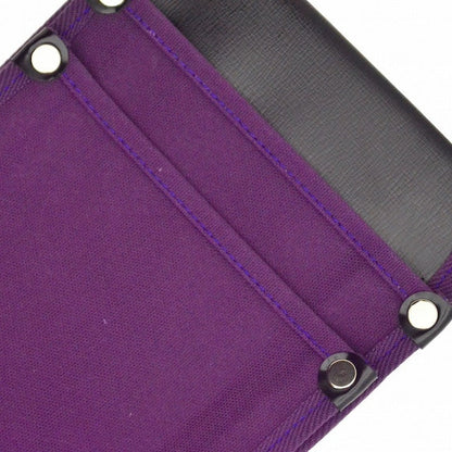 腰袋　内側ポケット付帆布　ＹＫ－１３　紫