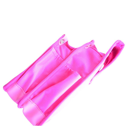 内側ポケット付ナイロン腰袋　Ａ　桃