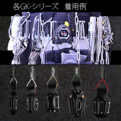 腰道具＆ハーネス用アタッチメント　Ｍレッド　受注生産