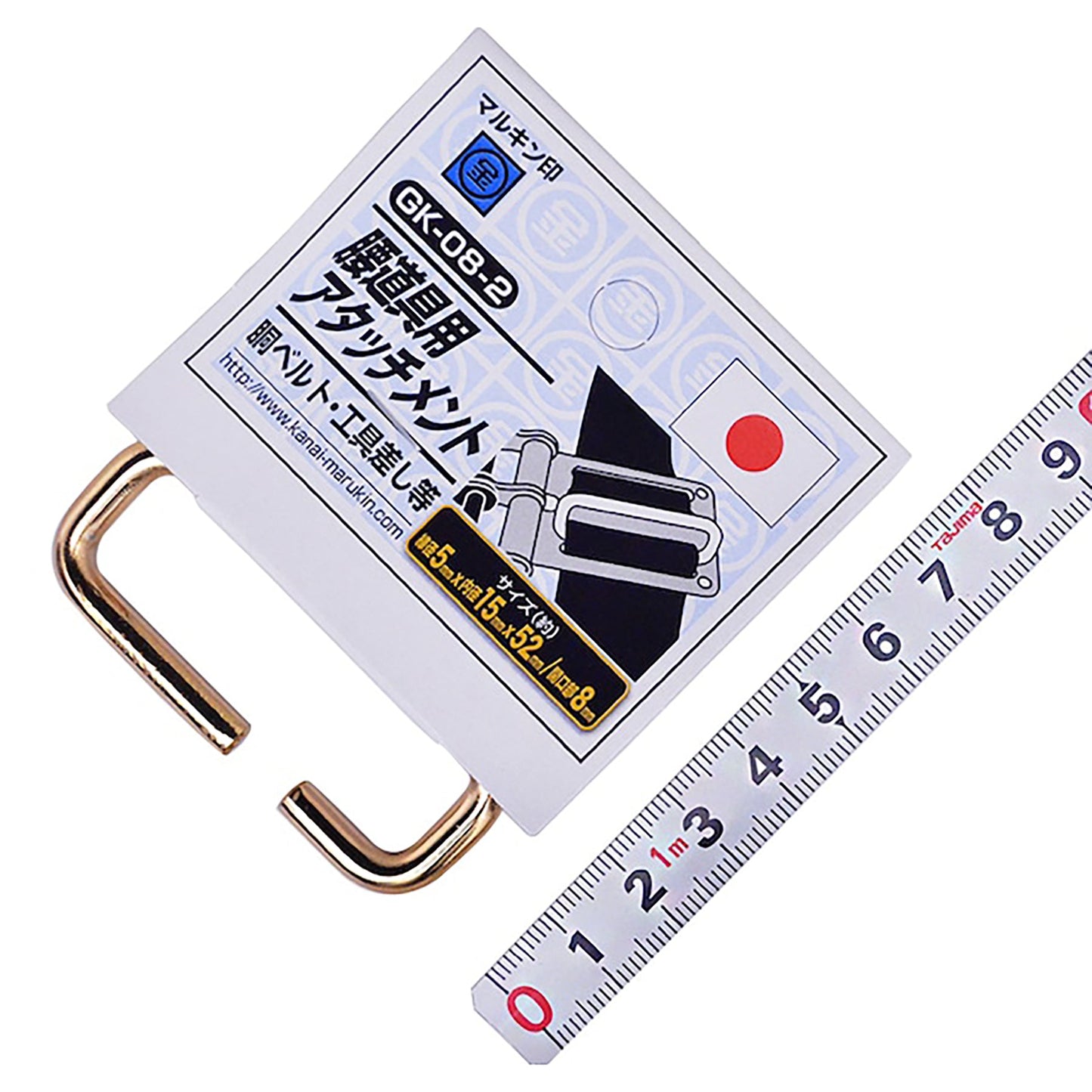 腰道具用アタッチメント　長方形　GK－０８－２　ゴールド