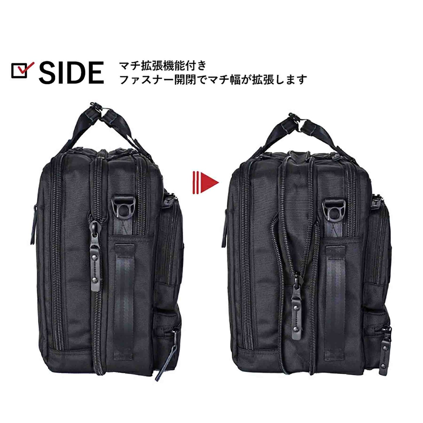 ＲＯＴＨＣＯ　マルティ　３ＷＡＹビジネスバッグ　４５０６８　ブラック