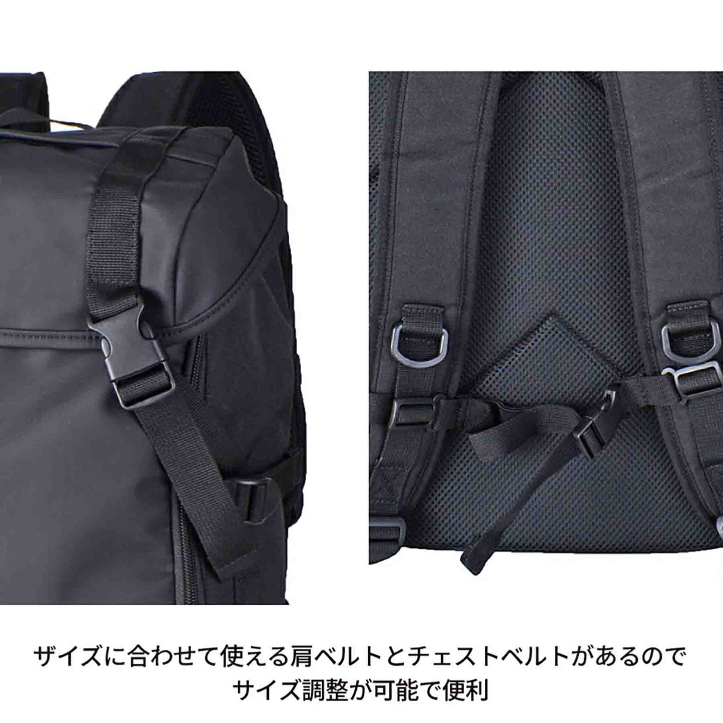 ＲＯＴＨＣＯ　かぶせリュック　４５０７２　３０Ｌ　ブラック