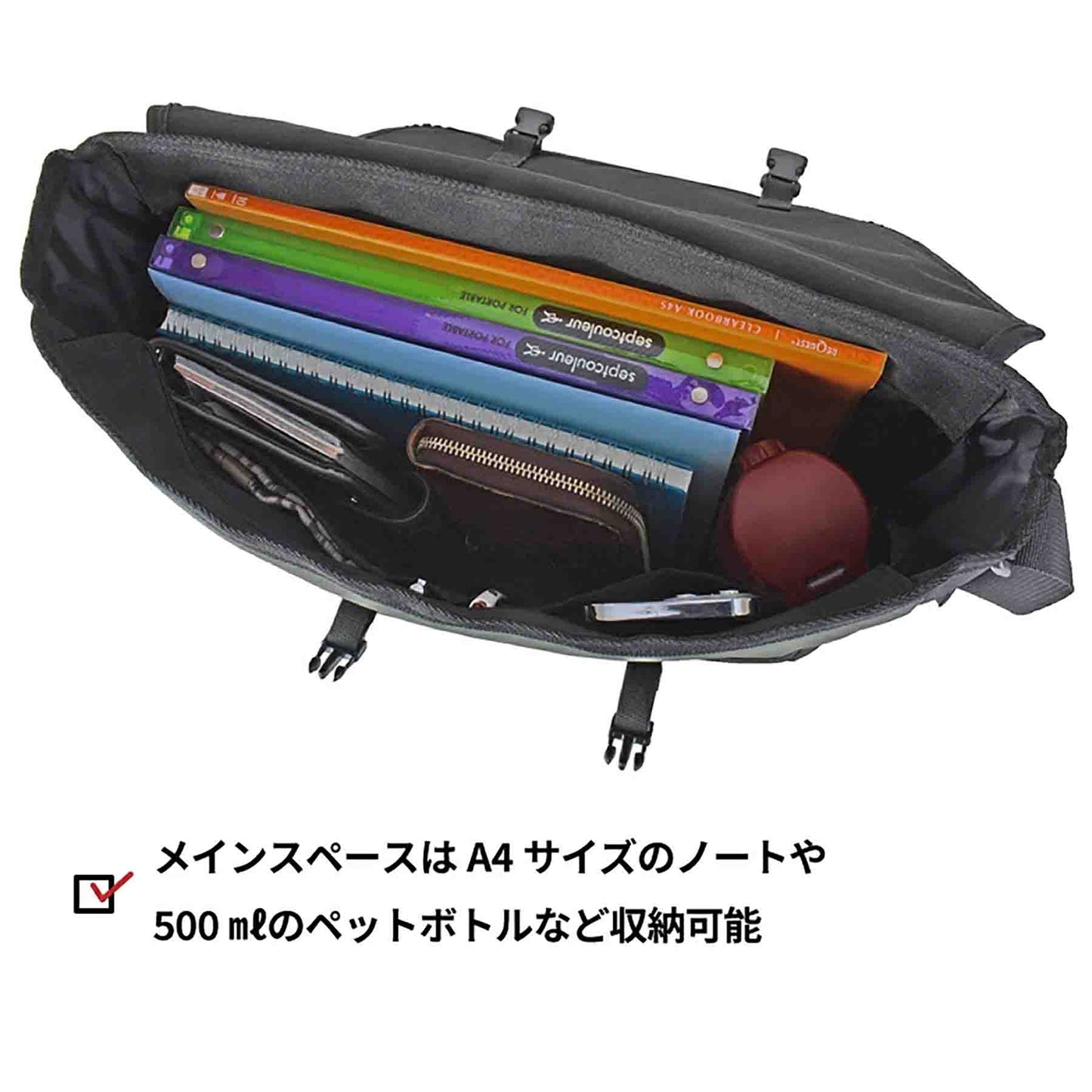 ＲＯＴＨＣＯ　メッセンジャーＬ　４５０７６　ブラック