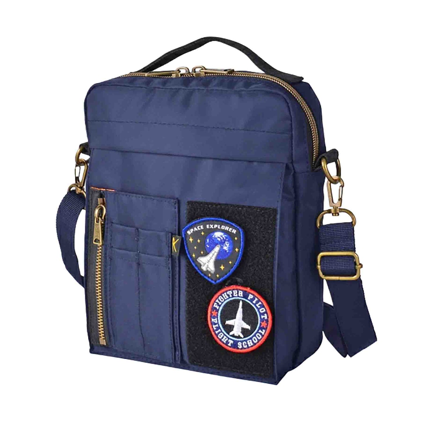 ＲＯＴＨＣＯ　エアフォース　縦型ショルダーバッグ　４５０７７　ネイビー