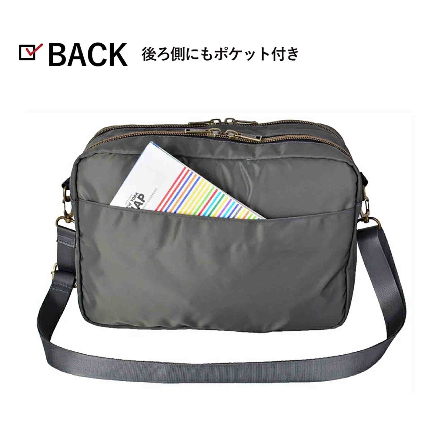 ＲＯＴＨＣＯ　エアフォース　横型ショルダーバッグ　４５０８１　カーキ