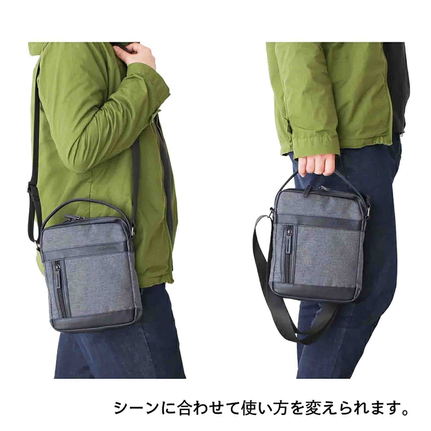 Ｕ．Ｐ　ｒｅｎｏｍａ　グリフ　ハンドル縦ショルダー　２０１０６　ブラック