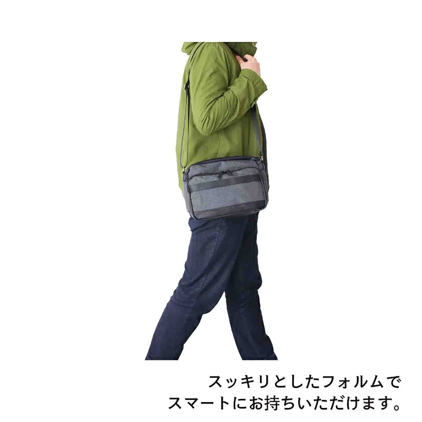 Ｕ．Ｐ　ｒｅｎｏｍａ　グリフ　横ショルダー　２０１０７　ブラック
