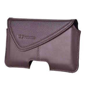 Ｕ．Ｐ　ｒｅｎｏｍａ　革スマホ横カブセポーチ　２０１１０　チョコ