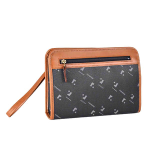 Ｕ．Ｐ　ｒｅｎｏｍａ　モノグラム　角ポーチ　２０１１８　ブラック