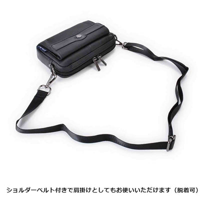 Ｔｒｏｙ　Ｂｒｏｓ　シュリンク　横ショルダーバッグＭ　７０１２　ブラック