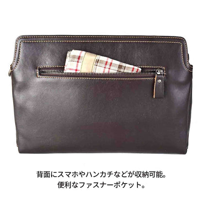 Ｔｒｏｙ　Ｂｒｏｓ　牛革シボ　２ＷＡＹショルダー　７０３２　ブラック