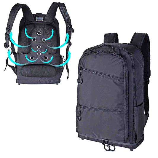ＳＩＥＲＲＡ　ＦＩＥＬＤ　ファン付リュック　バッテリー付き　２２２５　２５Ｌ　ブラック