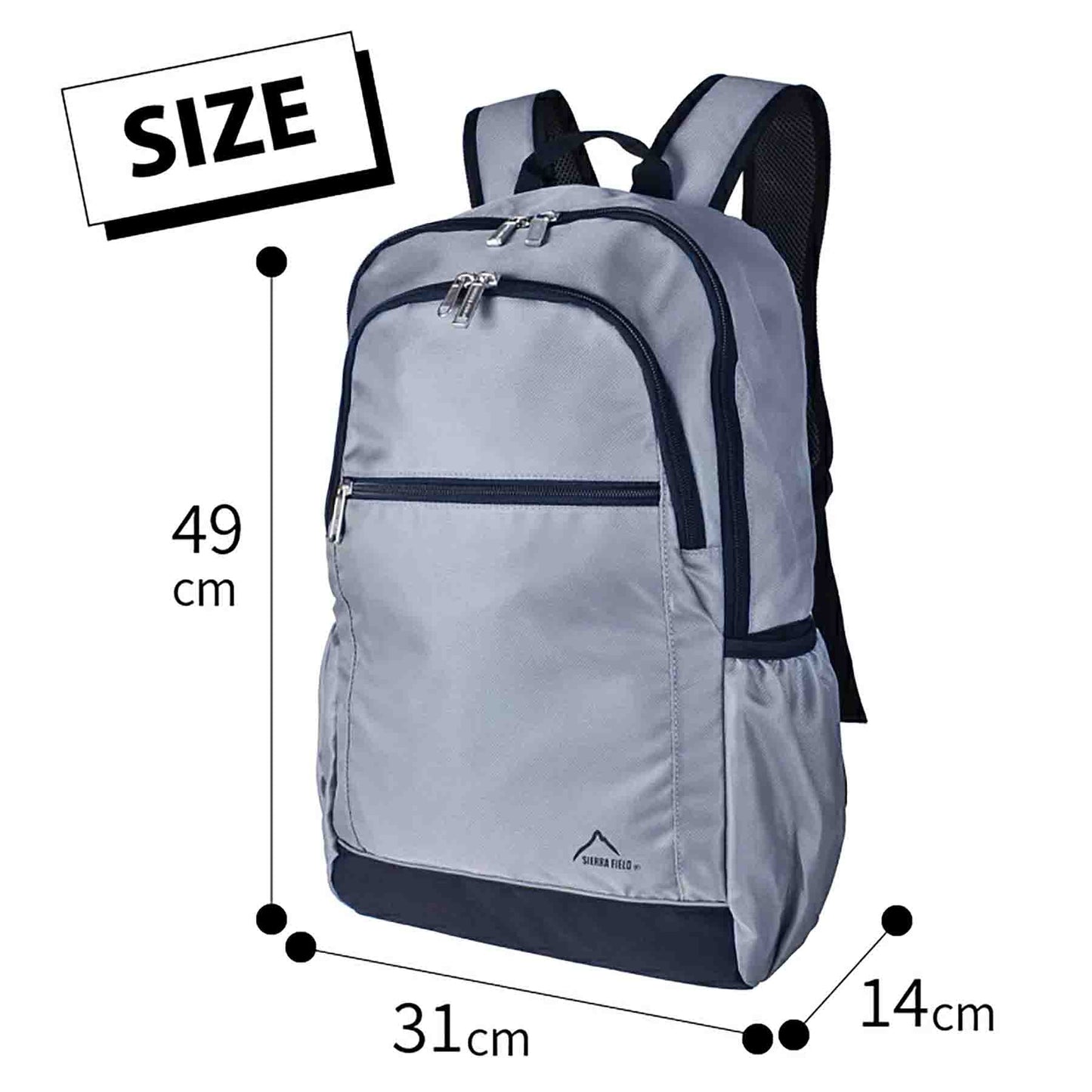 ＳＩＥＲＲＡ　ＦＩＥＬＤ　ＡＤ　Ｄリュック　２２３１　２５Ｌ　ブラック