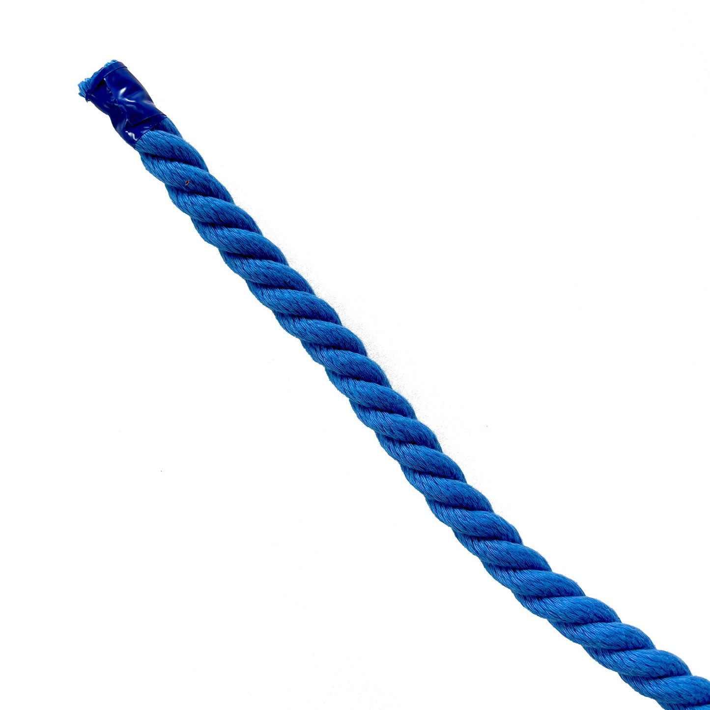 エステルスパンカラーロープ　青　8mm×1m切売