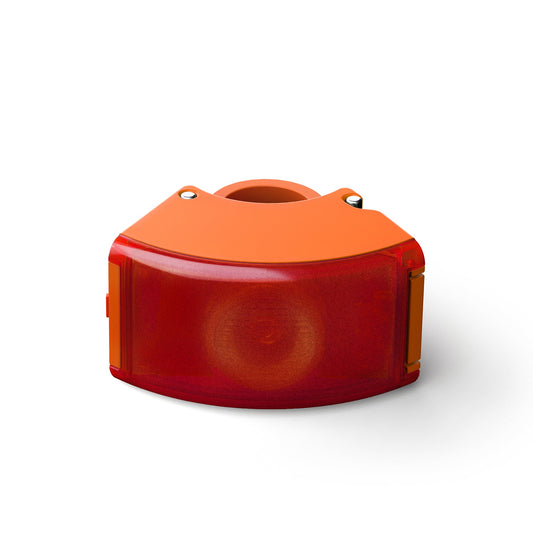 Ｃｕｒｖｅ　Ｒｅａｒ　Ｌｉｇｈｔ　自転車用カーブリアライト　Ｏｒａｎｇｅ