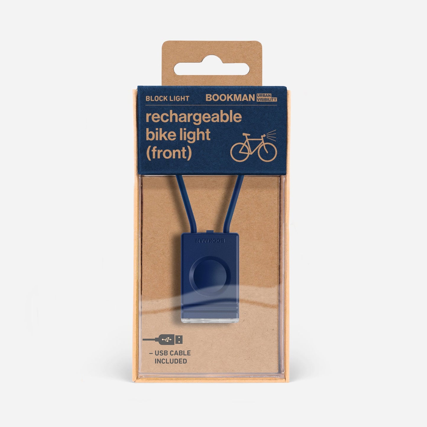 Ｂｌｏｃｋ　Ｌｉｇｈｔ　Ｆｒｏｎｔ　自転車用ライトフロント　Ｂｌｕｅ