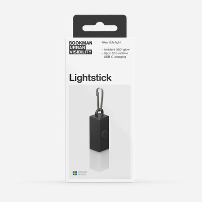 Ｌｉｇｈｔｓｔｉｃｋ　充電式防水ＬＥＤランプ　ＵＳＢ－Ｃ＆Ｐａｐｅｒ　ｐａｃｋａｇｉｎｇ（ＦＳＣ）　Ｂｌａｃｋ