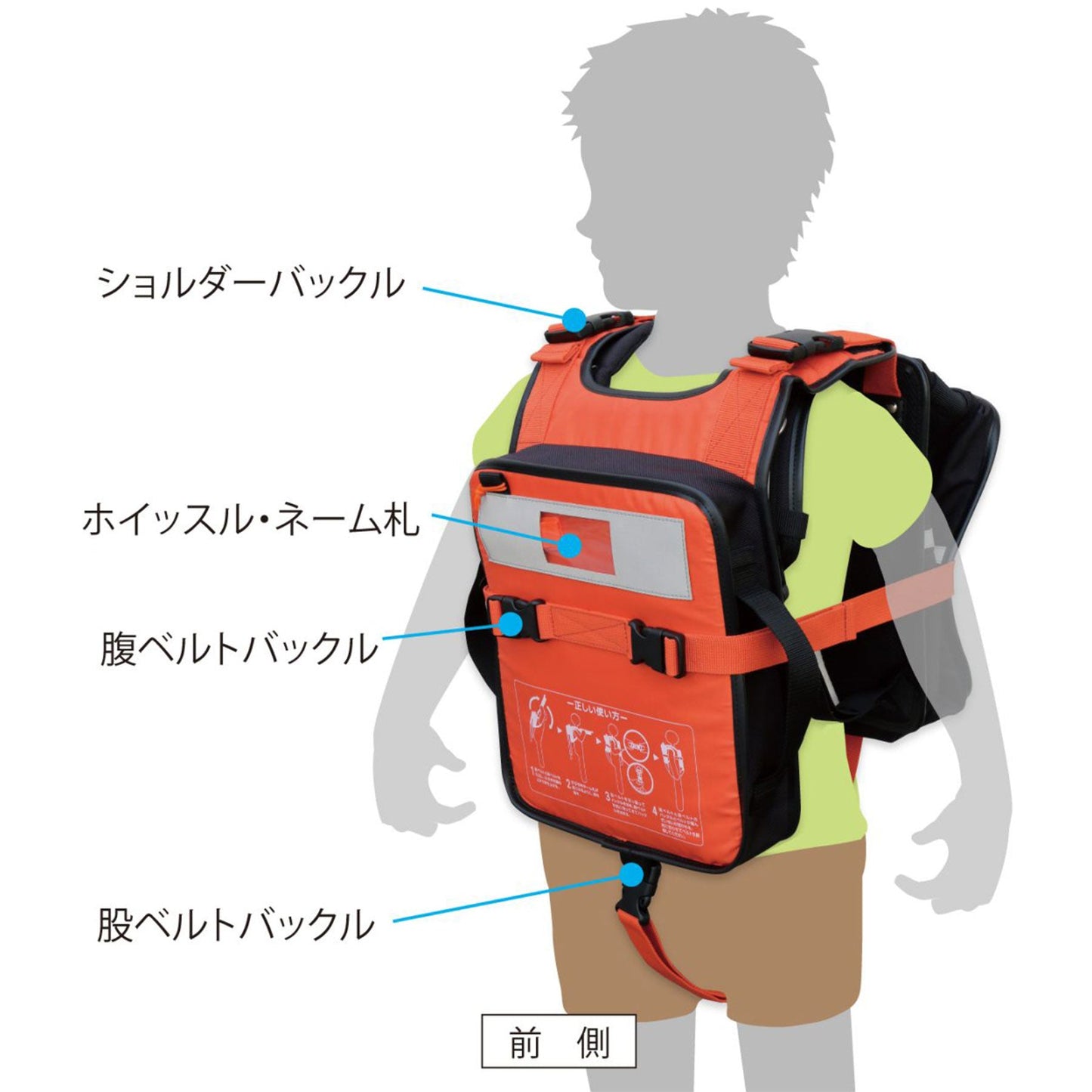 水に浮くランドセル　ウクラン