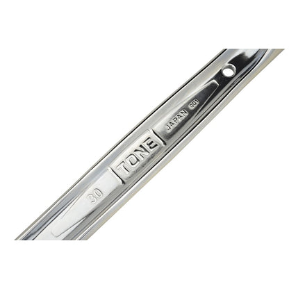 ＴＯＮＥ　シノ付めがねレンチ　銀総磨き　ＳＭＮ－３０Ｍ（３０）