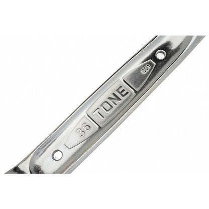ＴＯＮＥ　シノ付めがねレンチ　銀総磨き　ＳＭＮ－２２Ｓ（３６）