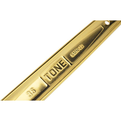 ＴＯＮＥ　シノ付めがねレンチ　金総磨き　ＳＭＮ－２２（３６）