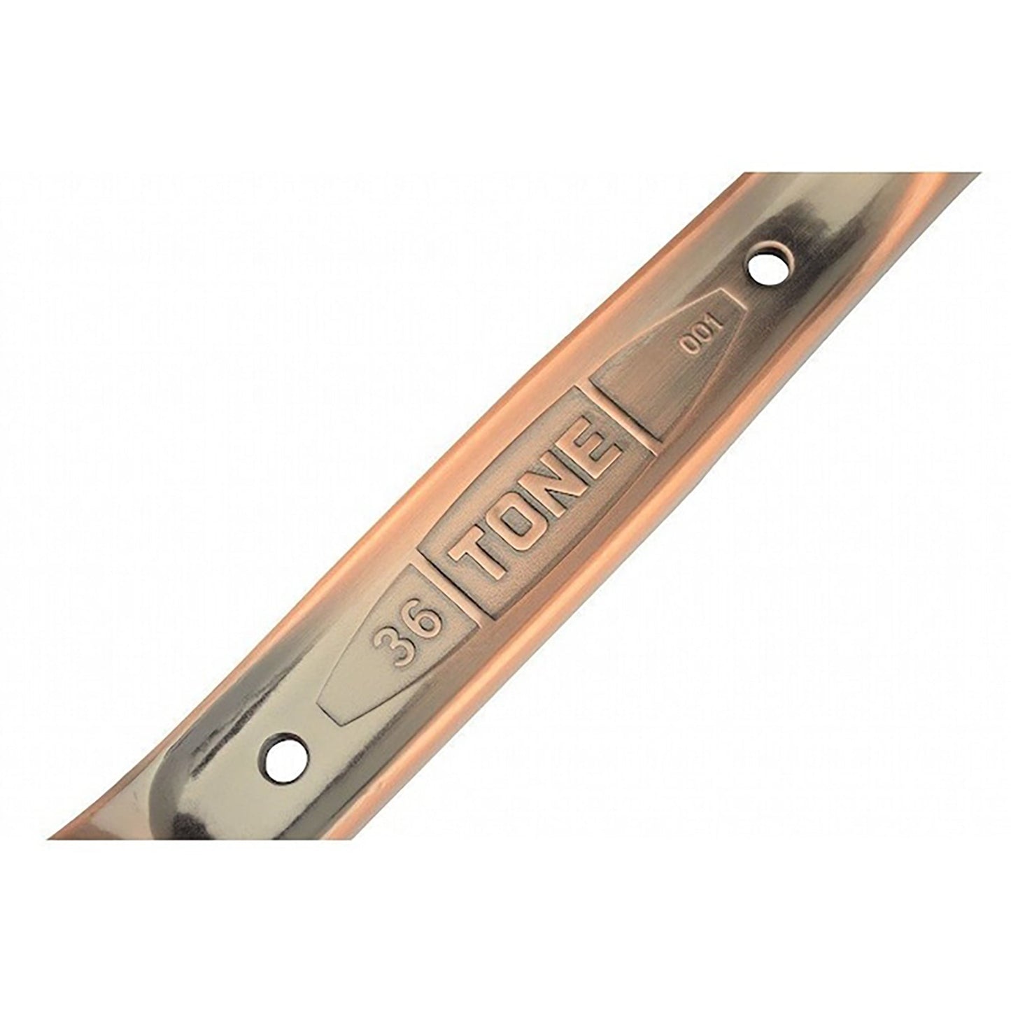 ＴＯＮＥ　シノ付めがねレンチ　銅総磨き　ＳＭＮ－２２Ｓ（３６）